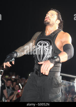 WWE Superstar Roman Reigns Stock Photo