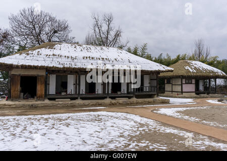 traditional korean house Stock Photo
