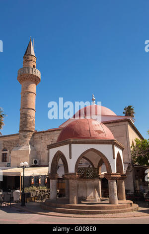 Defterdar Mosque, Kos island, city center, Greece Stock Photo