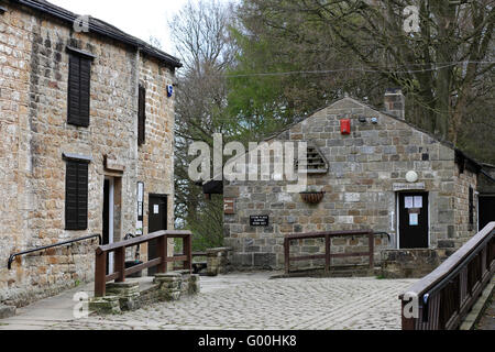 White House cafe at Chevin Forest Park, Otley, West Yorkshire. Stock Photo