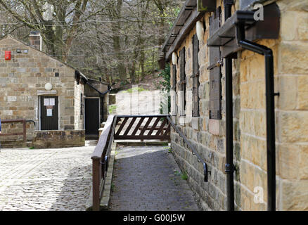 White House Cafe at Chevin Forest Park, Otley, West Yorkshire. Stock Photo