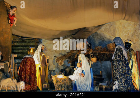 Nativity scene Stock Photo