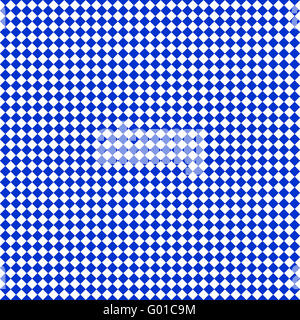 seamless texture of blue and white checks Stock Photo