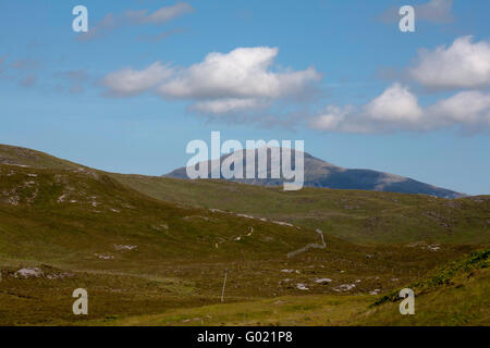 Canisp from Knockan Crag Assynt Scotland Stock Photo