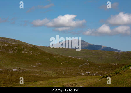 Canisp from Knockan Crag Assynt Scotland Stock Photo