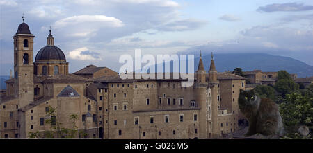 urbino view Stock Photo