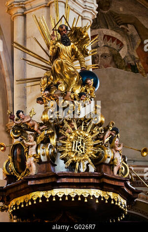 figure of the Holy Trinity in teh Dom of Graz, Styria, Austria, Europe