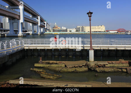 Kobe, Japan, Earthquake Damages Stock Photo