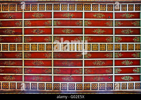 Ceiling paintings in the Basilica of St. George Stock Photo