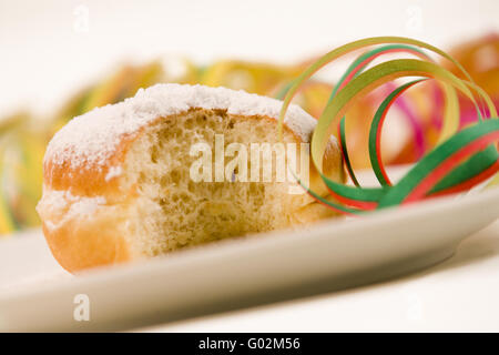 Doughnut in the carneval Stock Photo