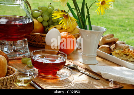 Breakfast tea. Stock Photo