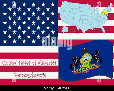 New York - Pennsylvania - New Jersey - Delaware - Maryland Map L