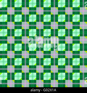nice texture with green geometric figures extended Stock Photo