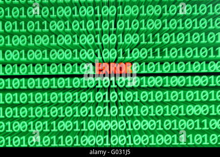 Binary code Stock Photo