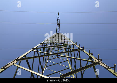 Transmission tower Stock Photo