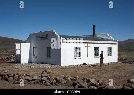 Church, ThabaTseka District, Lesotho Stock Photo Alamy