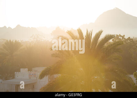 Coffee shop in Muscat, Oman. Stock Photo