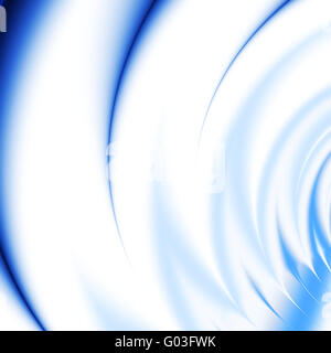 abstract waves, overflowing the tints of blue colo Stock Photo