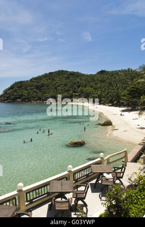 Chrystal Beach Resort on Koh Samui Stock Photo