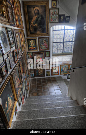 pictures in the pilgrimage church Maria Taferl, Stock Photo