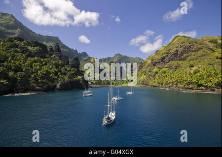 Marquesas Islands Stock Photo