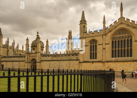 All Souls College From Radcliffe Square Oxford UK Stock Photo