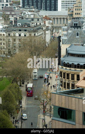 Birmingham Business district, Colmore Row Stock Photo - Alamy