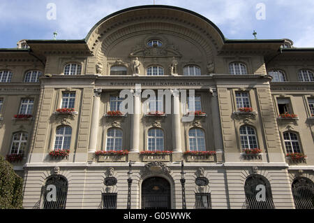 Headquarters of the Swiss National Bank, Bern Stock Photo