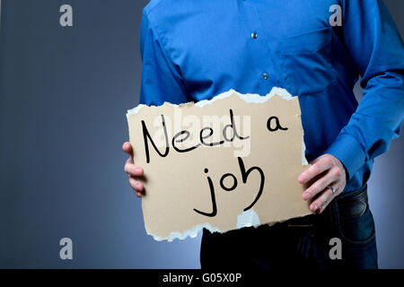 Job hunting Stock Photo