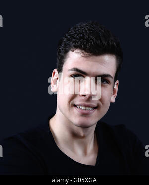 charismatic young man portrait Stock Photo