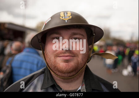 Twickenham Stadium, UK. 30th April, 2016. Capacity crowd arrive for a sell-out match to watch the premier teams of the British Army team take on the Royal Navy for the Babcock Trophy. Credit:  sportsimages/Alamy Live News Stock Photo