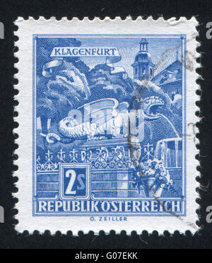 Austria stamp Stock Photo