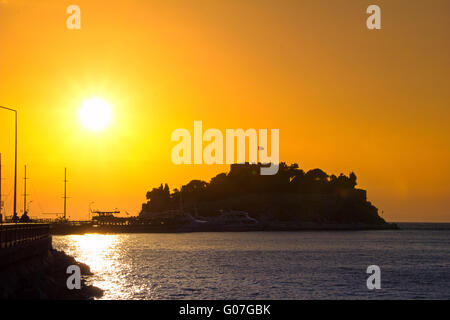Turkey - Kusadasi Sunset Stock Photo
