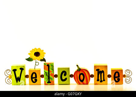 Welcome Stock Photo