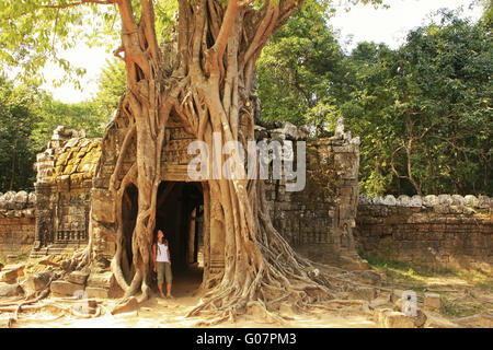 Ta Som temple Stock Photo