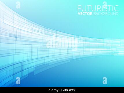Abstract blue technology line of energy design dots pattern for big ...