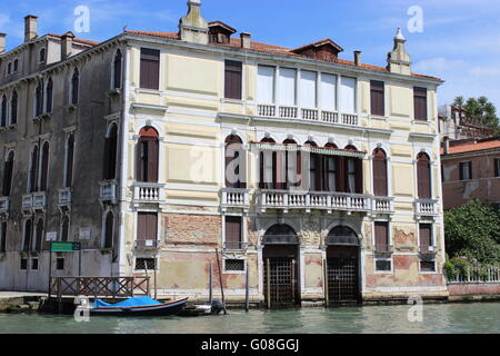 Palace on the Grand Canal Stock Photo