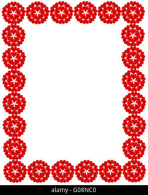 Red Action Frame Pattern frame from the red patterns on the white background Stock Photo - Alamy