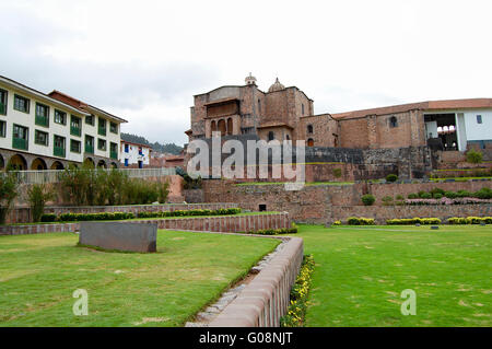 Qurikancha Temple - Cusco - Peru Stock Photo