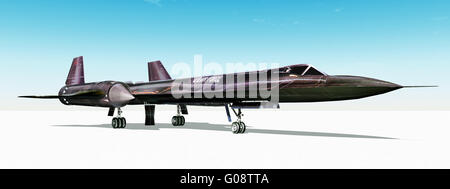 Reconnaissance Aircraft SR-71 Stock Photo