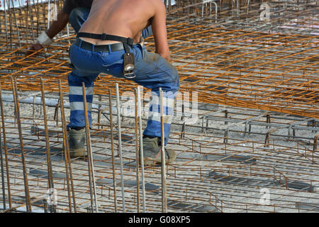 Construction worker Stock Photo