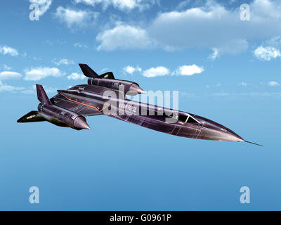 Reconnaissance Aircraft SR-71 Stock Photo