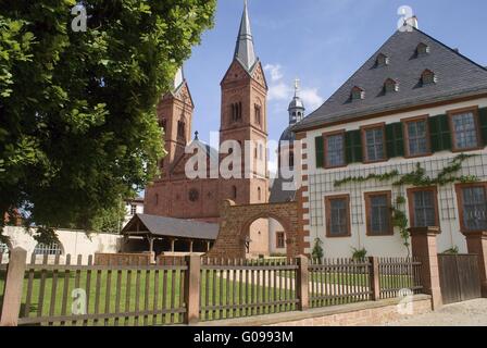 Abbey Seligenstadt Stock Photo