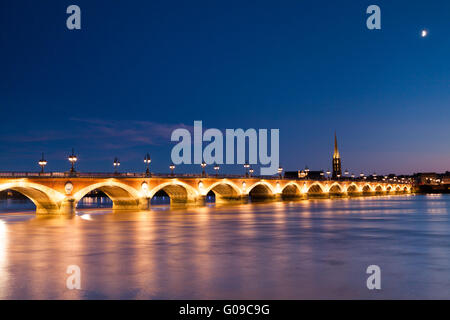 Saint Pierre bridge Stock Photo