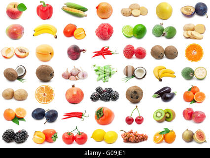 Fruits and Vegetables Stock Photo