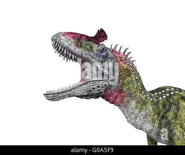 Dinosaur Cryolophosaurus Stock Photo