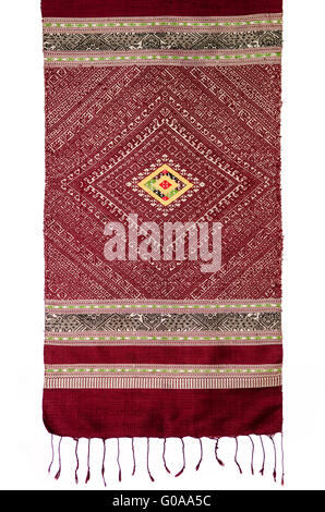 Pattern of Thai Fabrics Stock Photo