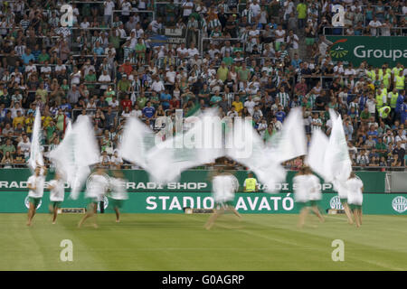Ferencvaros vs. Chelsea stadium opening football match Stock Photo