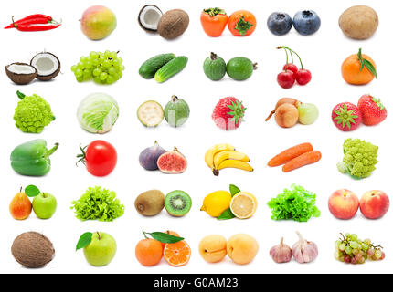 Fruits and Vegetables Stock Photo