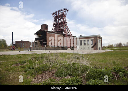 Consolidation colliery in Gelsenkirchen, Germany Stock Photo